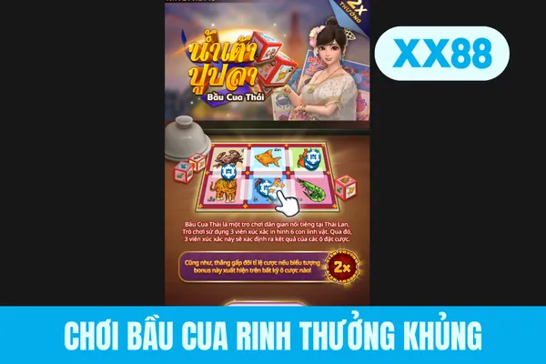 Chơi bầu cua rinh thưởng khủng