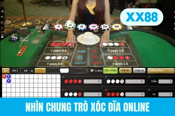 Nhìn chung trò xóc đĩa online