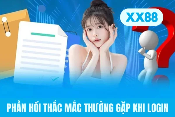 Phản hồi thắc mắc thường gặp khi login