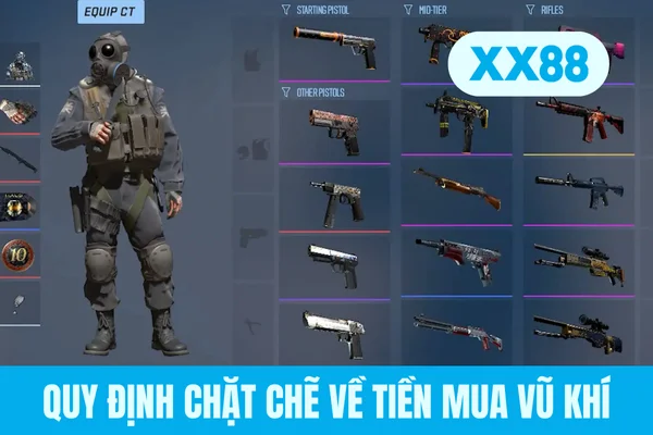 Quy định chặt chẽ về tiền mua vũ khí