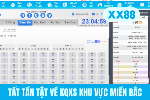 Tất tần tật về KQXS khu vực miền Bắc